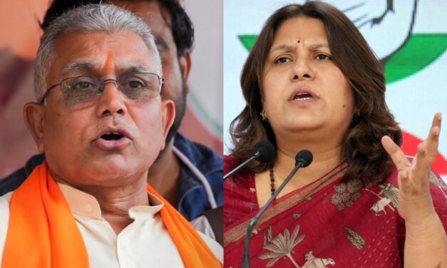 कंगना और ममता पर विवादित बोल, सुप्रिया श्रीनेत और दिलीप घोष को EC का नोटिस