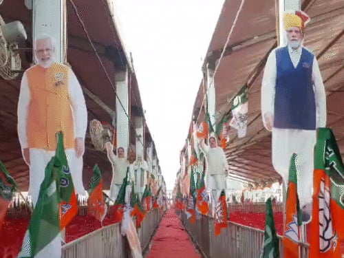 मोदी की देश में पहली चुनावी रैली मेरठ में:जयंत, राजभर, अनुप्रिया भी नजर आएंगी, हरियाणा CM भी रहेंगे; पश्चिम से पूर्वांचल तक को साधेंगे