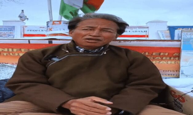 पशमीना मार्च से पहले लेह में धारा 144 लागू:10KM के एरिया में इंटरनेट बैन; वांगचुक का आरोप-चीन ने 4000 वर्ग किमी जमीन हड़पी