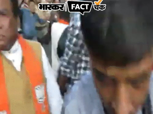 क्या मणिपुर में भाजपा नेता पर हुआ हमला:लोगों की भीड़ ने BJP समर्थकों को दौड़ा-दौड़ाकर पीटा; जानिए वायरल VIDEO का सच