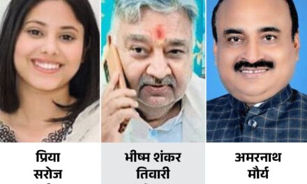 सपा ने 7 प्रत्याशियों का ऐलान किया:फूलपुर से अमरनाथ मौर्य, जौनपुर से बाबू सिंह कुशवाहा और मछलीशहर से प्रिया सरोज को उतारा