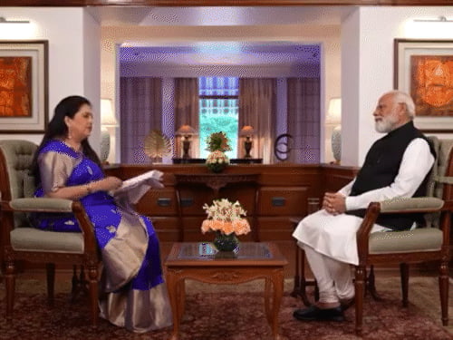 मोदी ने पूछा-कांग्रेस सनातन विरोधियों के साथ क्यों:राम मंदिर पर कहा