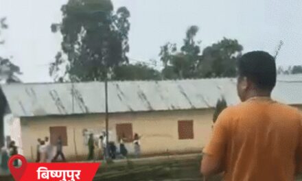 मणिपुर में पोलिंग बूथ पर गोलीबारी, 3 घायल:इम्फाल ईस्ट में EVM में तोड़फोड़, कुकी समुदाय का चुनाव बहिष्कार का ऐलान