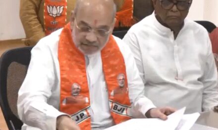 अमित शाह ने गांधीनगर से नामांकन दाखिल किया:कहा