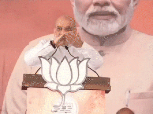 शाह की राजस्थान में सभा:बोले