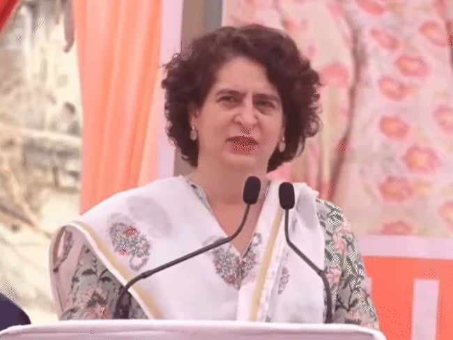 प्रियंका गांधी बोलीं