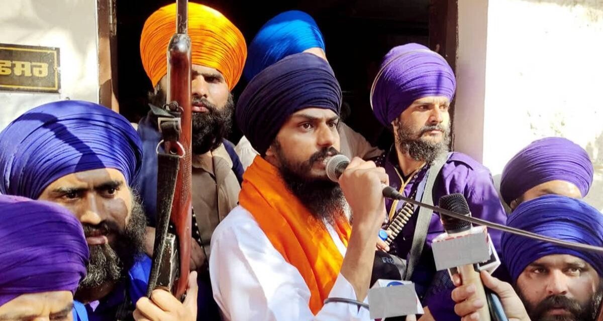 अमृतपाल सिंह के पास है कुल 1 हजार रुपये की संपत्ति, चुनावी हलफनामे में किया खुलासा