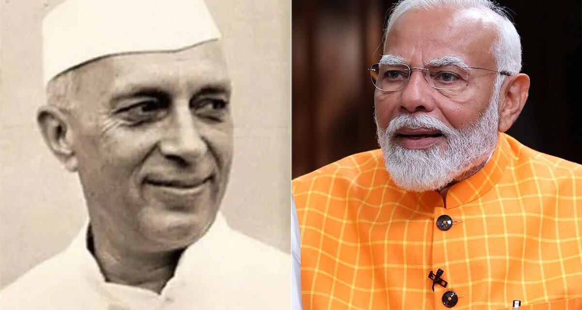 तब नेहरू ने ड्रामा किया था, शहजादे ने भी कैबिनेट नोट फाड़ा… संविधान को लेकर PM मोदी का पूरे गांधी परिवार को जवाब