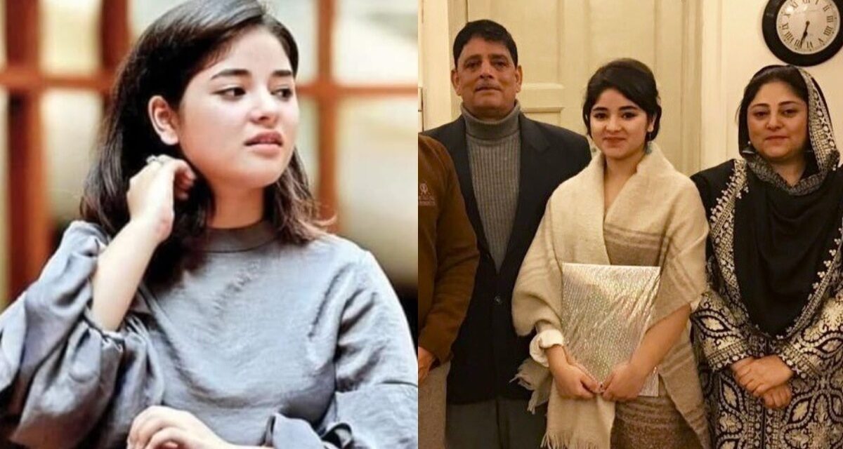 'दंगल' फेम जायरा वसीम के पिता का निधन, बोलीं