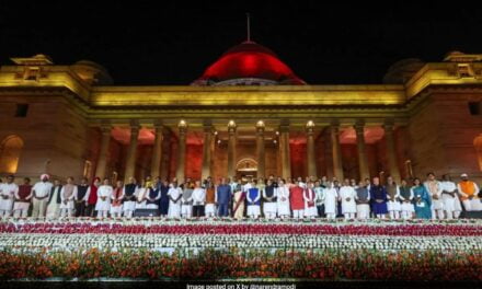 नरेंद्र मोदी फिर बने प्रधानमंत्री, पांच सहयोगी दलों का एक-एक सांसद मंत्रिमंडल में शामिल