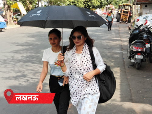 प्रयागराज में गर्मी ने 127 साल का रिकॉर्ड तोड़ा:सुबह 9.30 बजे आगरा में 40, झांसी में 36 पहुंचा पारा; 7 दिन में आएगा मानसून