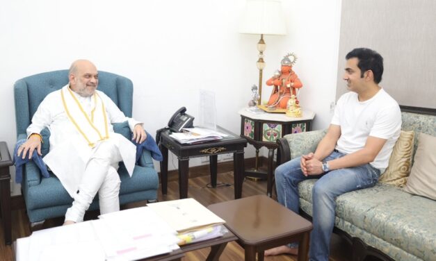 गृृह मंत्री अमित शाह से मिले गौतम गंभीर… चुनाव में मिली जीत की दी बधाई