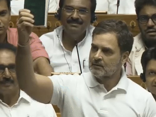 संसद वीडियो:राहुल ने ऐसा क्या बोला कि कुर्सी से उठे PM; स्पीकर से कहा