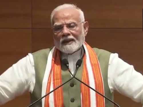 भाजपा सदस्यता अभियान शुरू, पहली सदस्यता मोदी ने ली:कहा