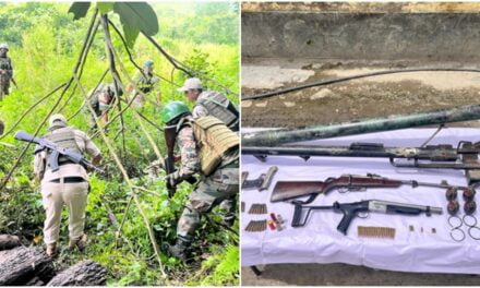 मणिपुर में बरामद हुआ हथियारों का जखीरा, सेना और पुलिस ने चलाया था सर्च ऑपरेशन