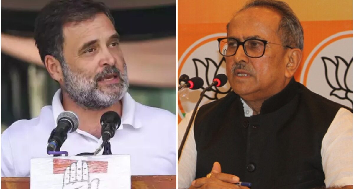 'लाल चौक पर राहुल आइसक्रीम खाकर कहते हैं J-K में शांति नहीं है', BJP का पलटवार