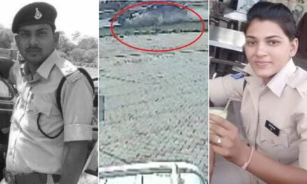 साफ दिखी लेडी कांस्टेबल की खुन्नस, जब कार से SI को घसीटकर मारा, Video