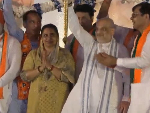 2 मिनट में समझिए शाह की दोनों रैलियों का सार:आरक्षण-दलित, भ्रष्टाचार पर फोकस; पर्ची-खर्ची पर कांग्र