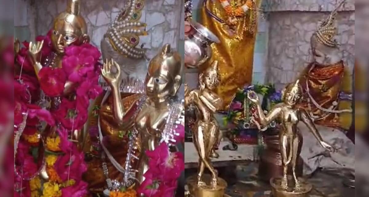 ‘मेरा बेटा बीमार हो गया…’: प्रयागराज में ऐसा पछताया चोर, मंदिर में वापस रख आया राधाकृष्ण की मूर्ति