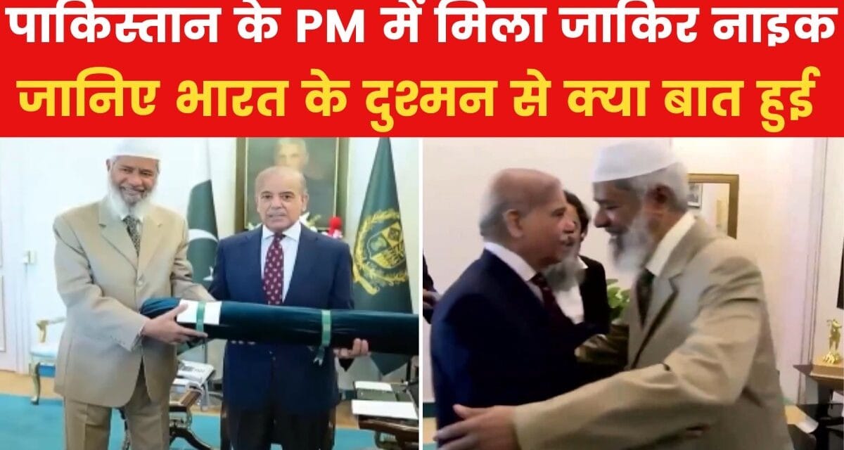 पाकिस्तान में क्या कर रहा है भारत का भगोड़ा जाकिर नाइक? देखिए VIDEO