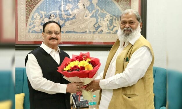 अनिल विज ने की जेपी नड्डा से मुलाकात, हरियाणा में सियासी हलचल तेज