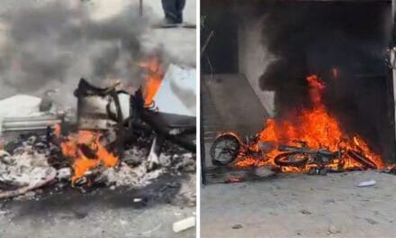 शोरूम में आग, जलती गाड़ियां, अस्पताल में तोड़फोड़… हिंसा के बाद सुलगते बहराइच की देखें तस्वीरें 