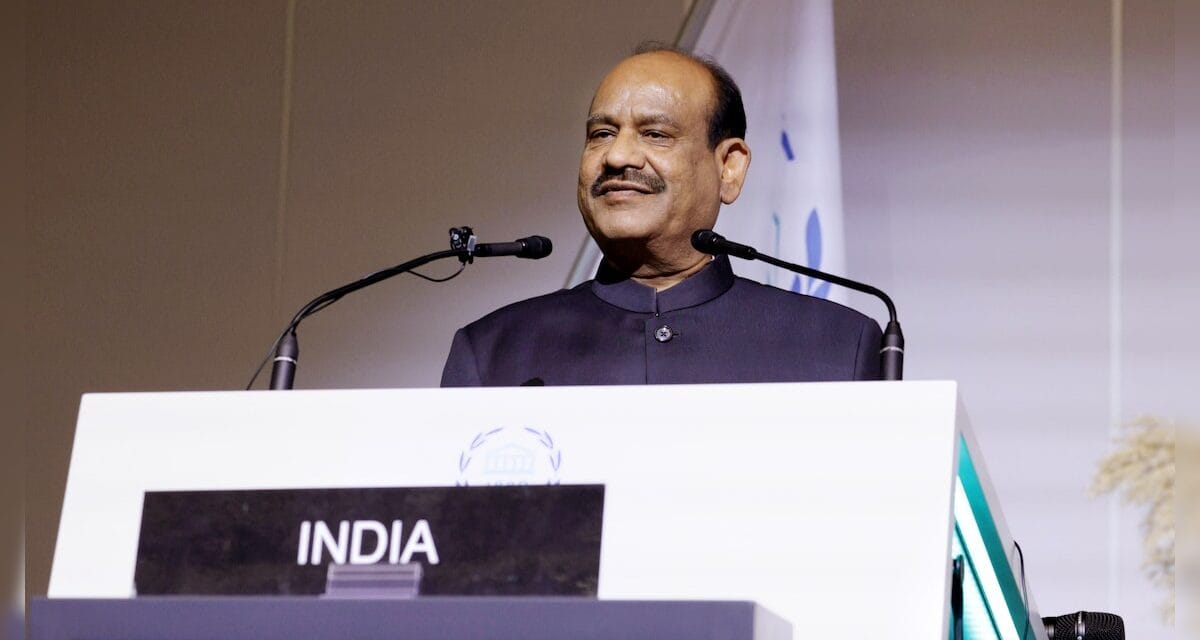 भारत हमेशा बहुपक्षवाद का प्रबल समर्थक रहा है : आईपीयू में बोले लोकसभा अध्यक्ष ओम बिरला