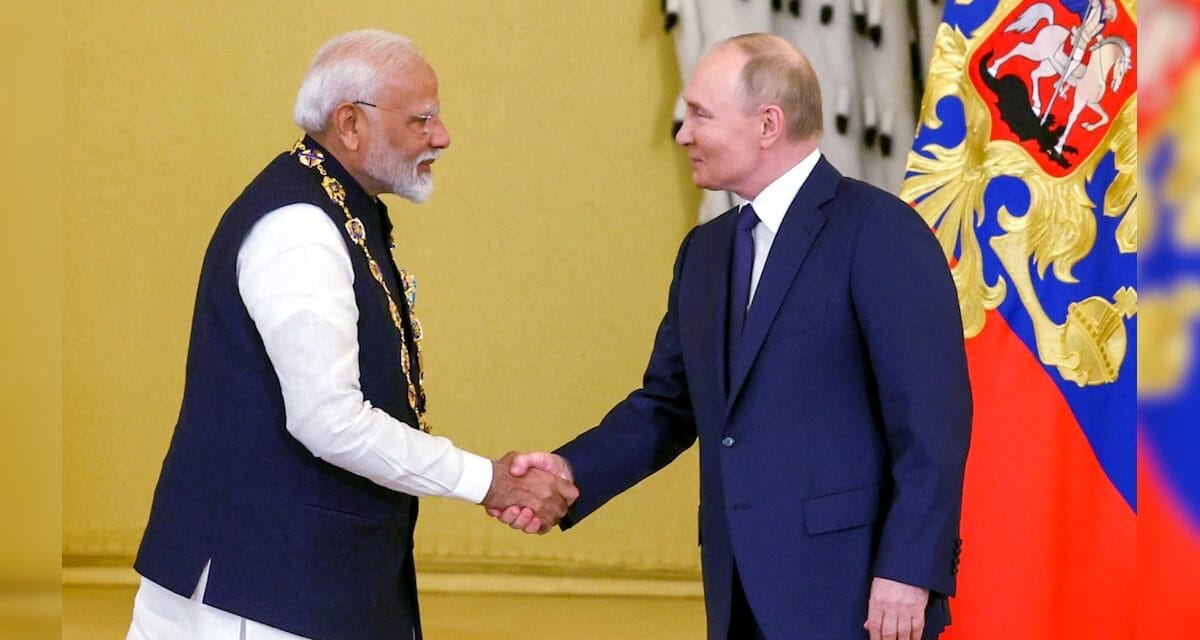 यूक्रेन में युद्ध: रूस प्रधानमंत्री मोदी की ओर से जताई गई चिंता के लिए उनका आभारी है-पुतिन
