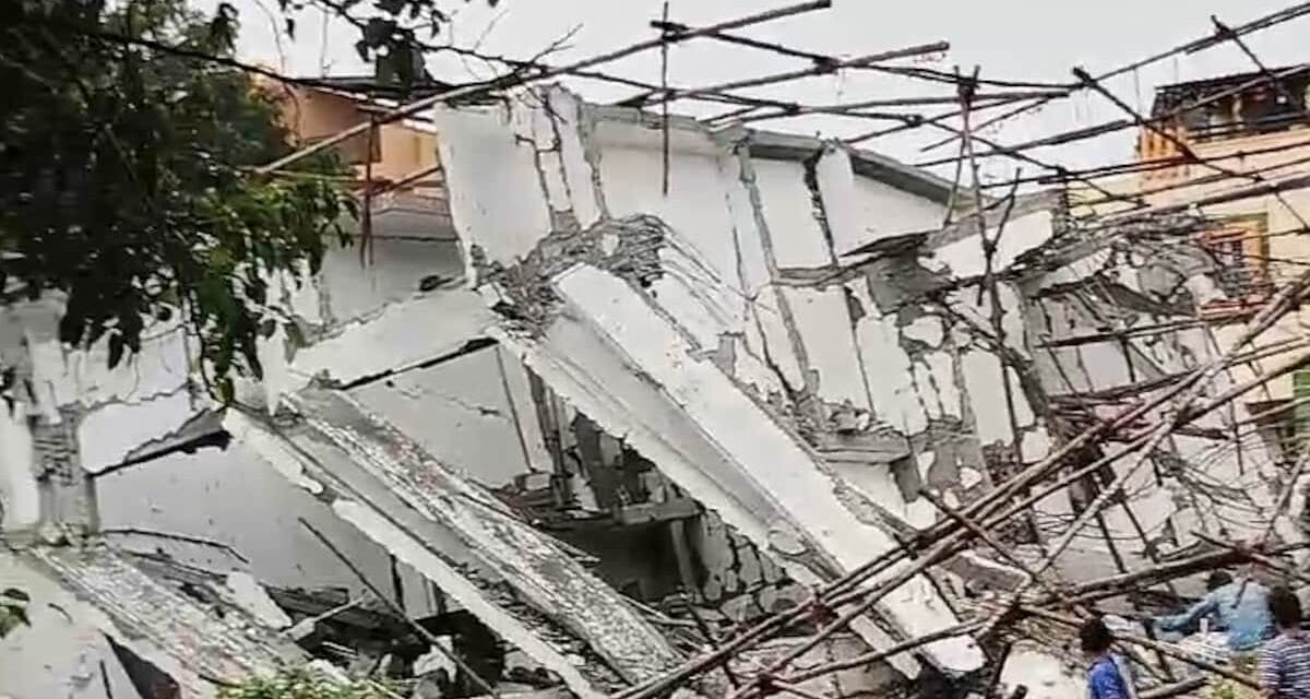 बेंगलुरु : सात मंजिला निर्माणाधीन इमारत गिरी, एक की मौत, करीब 15 लोग मलबे में दबे