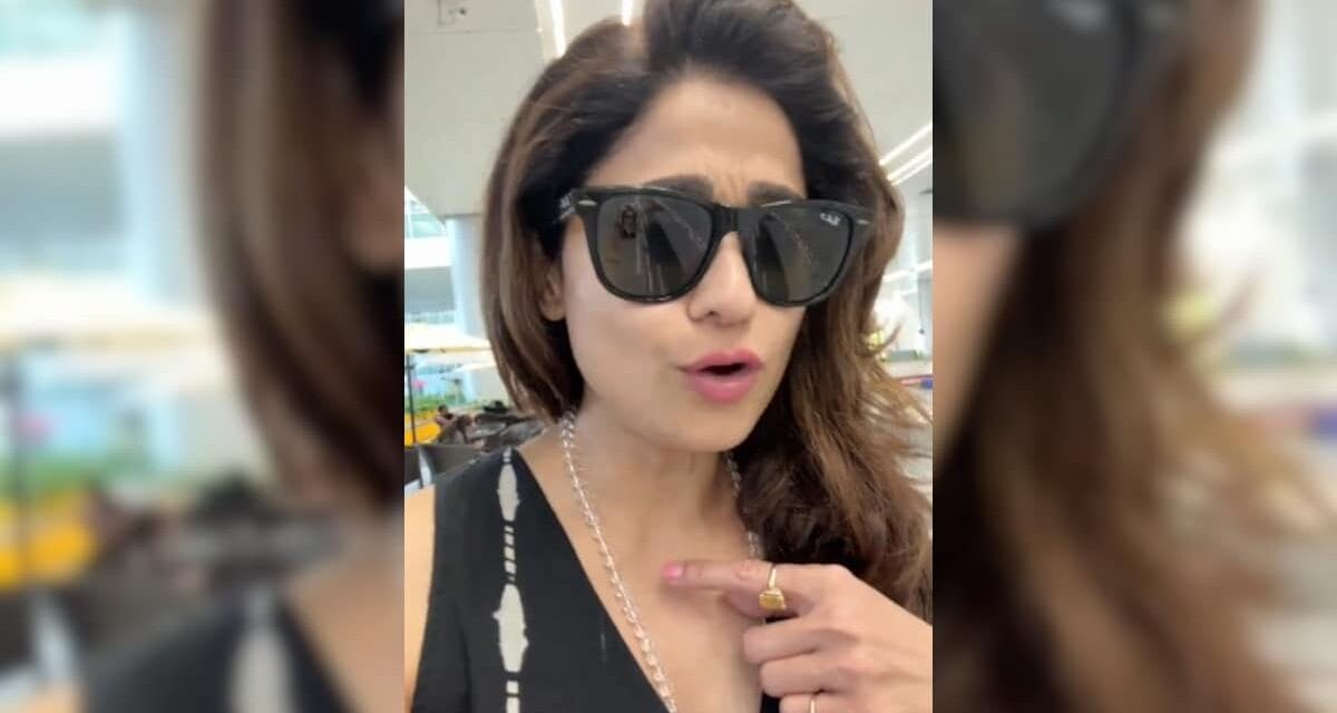 Indigo फ्लाइट ने उतारे शमिता शेट्टी के बैग, एक्ट्रेस ने VIDEO बनाकर पूछा