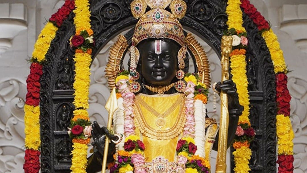 रामलला का दिवाली पर इतना विशेष था श्रृंगार और भोग