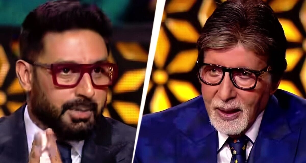 अभिषेक ने KBC में रखी 7 करोड़ जीतने की शर्त, अमिताभ बोले 'गलती कर दी बुलाकर'