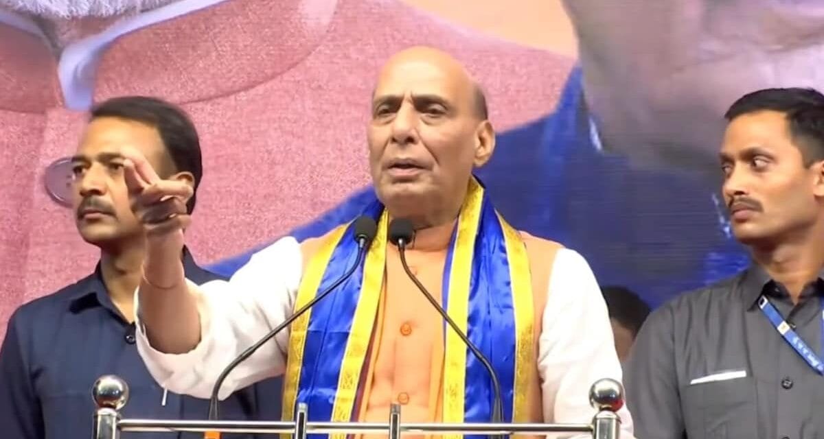 हम विभाजन से बचेंगे तो विकास की ओर बढ़ेंगे और विकसित महाराष्ट्र गढ़ेंगे : राजनाथ सिंह