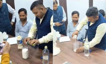 नकली दूध बनाने का डेमो देखिए… शख्स ने 1 लीटर केमिकल से तैयार किया 500 लीटर मिलावटी दूध, वायरल हुआ Video