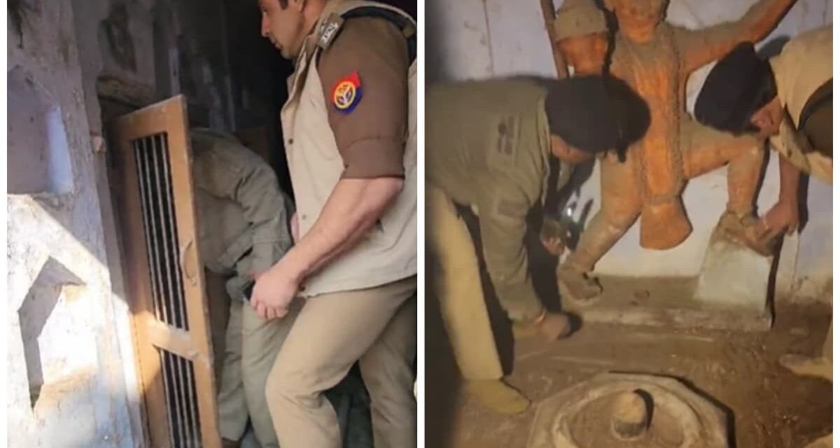 यूपी:  संभल में खोले गए शिव मंदिर के कपाट, 1978 में हुए विवाद के बाद से था बंद