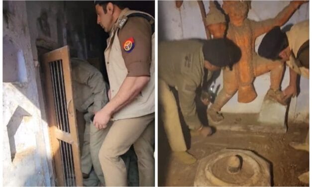 यूपी:  संभल में खोले गए शिव मंदिर के कपाट, 1978 में हुए विवाद के बाद से था बंद