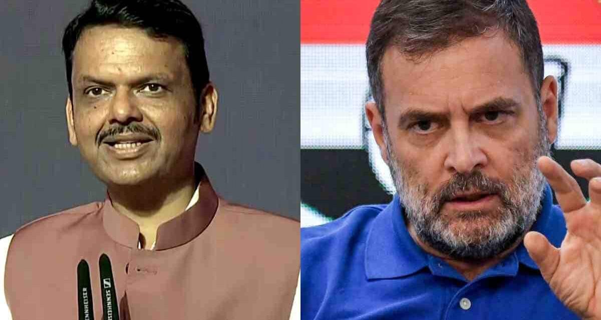 ‘राहुल गांधी की भारत जोड़ो यात्रा में अर्बन नक्सल…’ : CM फडणवीस का बड़ा दावा