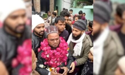 जेल से छूटकर बाहर आए मौलाना, मनाया जश्न और फिर चले गए अंदर