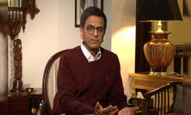 सच कहूं तो लॉ मेरी पहली पसंद नहीं थी : NDTV से बोले डीवाई चंद्रचूड़