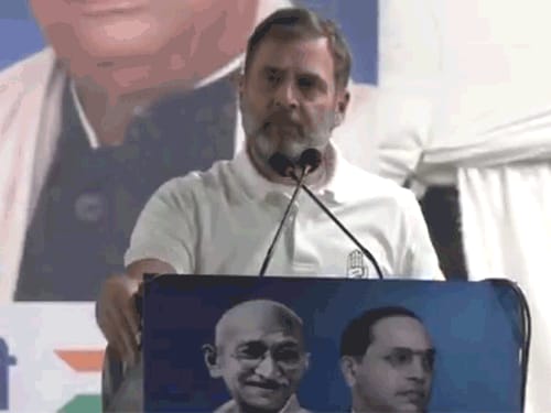 राहुल बोले-केजरीवाल एक जैसे:दोनों अडाणी पर एक शब्द नहीं बोलते; केजरीवाल का जवाब