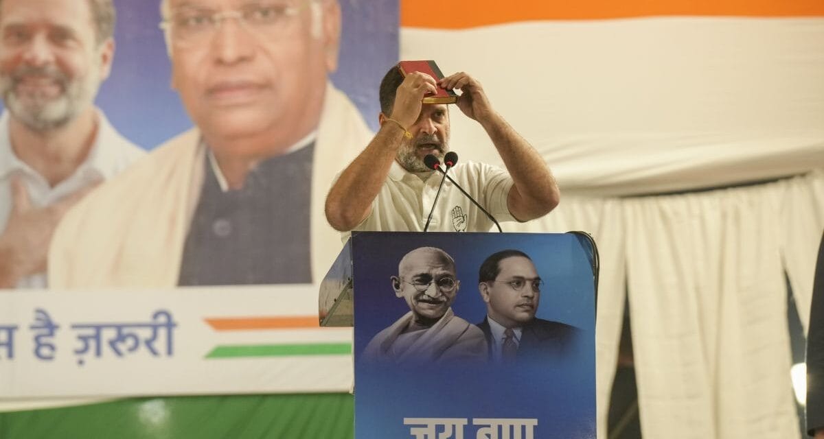 दिल्ली की रैली में राहुल गांधी का भाषण कांग्रेस का मैनिफेस्टो नहीं तो क्या है?