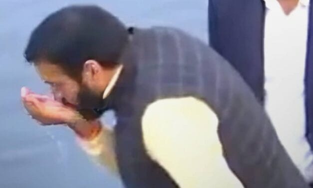 CM Nayab ने पिया यमुना का पानी, देखें Video