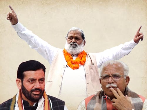 अनिल विज, जिन्होंने अपनी BJP सरकार मुश्किल में फंसाई:धरने के लिए दरी लेकर चलते थे; अपने एरिया में सैन