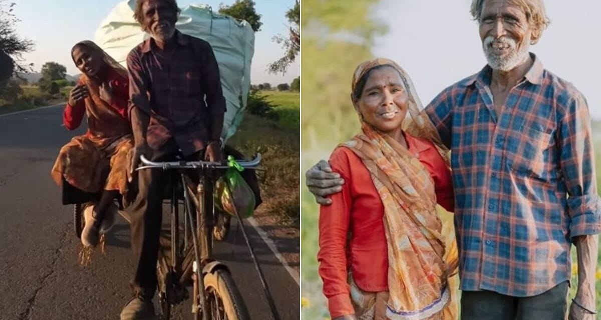 जीवन में पहली बार बुजुर्ग पति-पत्नी ने खिंचवाई तस्वीर, फोटोग्राफर ने शेयर किया प्यारा Video, देखकर रो