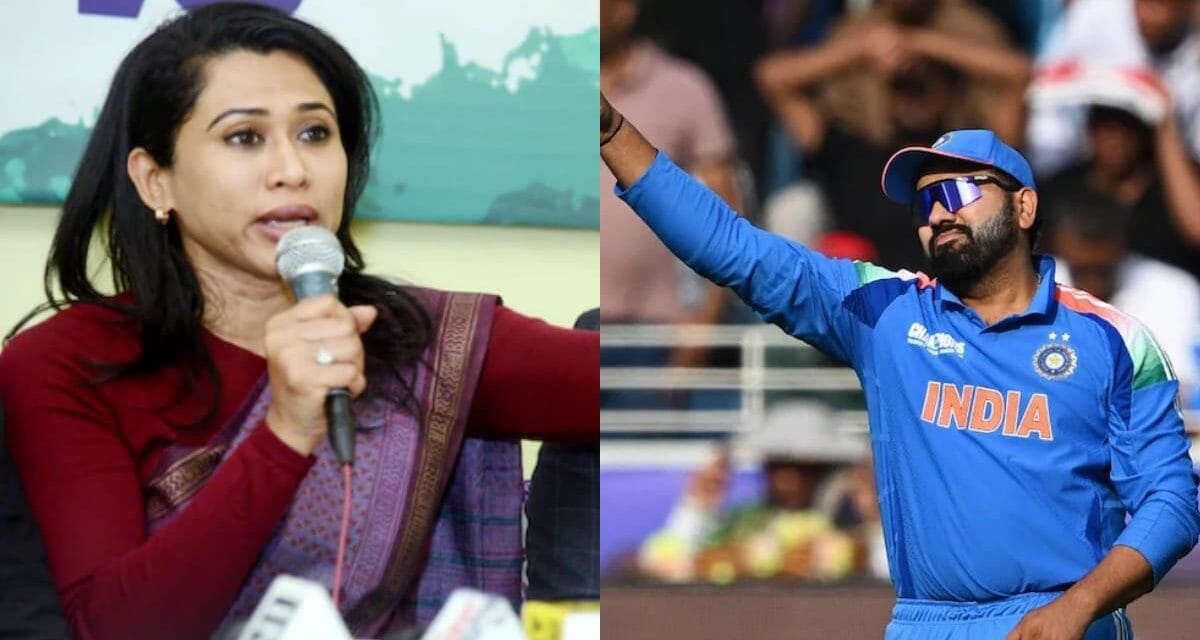 शर्मनाक सियासत! रोहित शर्मा पर कांग्रेस नेता के ये कैसे शब्द, घिरने लगीं तो हटा लिया पोस्ट