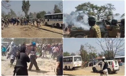 मणिपुर में 22 महीने बाद खुले थे रास्ते, कुछ ही घंटों में बढ़ गया बवाल, दागने पड़े आंसू गैस के गोले
