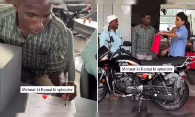 मेहनत की कमाई से खरीदी गई पहली बाइक…इमोशनल पोस्ट ने लोगों का छुआ दिल, बताई