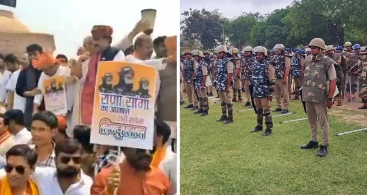 आगरा में करणी सेना की 'स्वाभिमान रैली' आज… रैपिड फोर्स, PAC और भारी पुलिस फोर्स तैनात