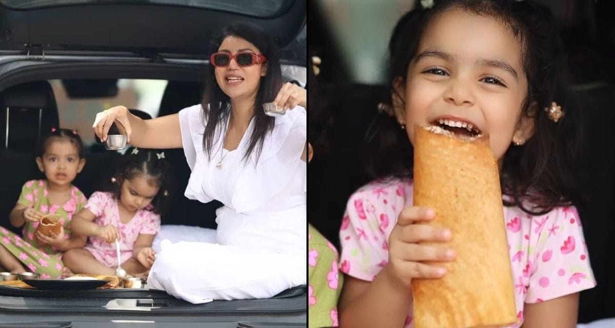 Dosa, Idli, Sambar, Chutney ट्रेंड पर देबीना ने अपनी बेटियों के साथ बनाया क्यूट वीडियो, यहां देखें