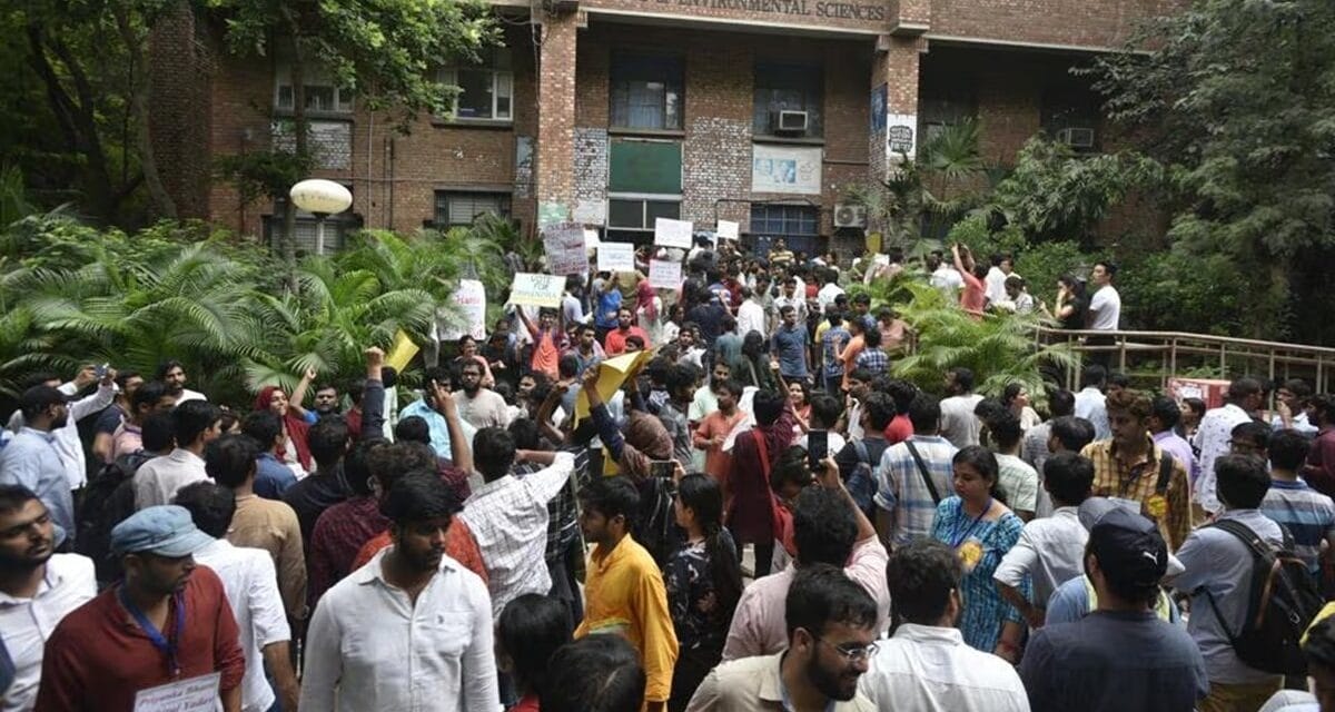 JNUSU की इलेक्शन कमेटी ने मांगी पुलिस सुरक्षा, कहा